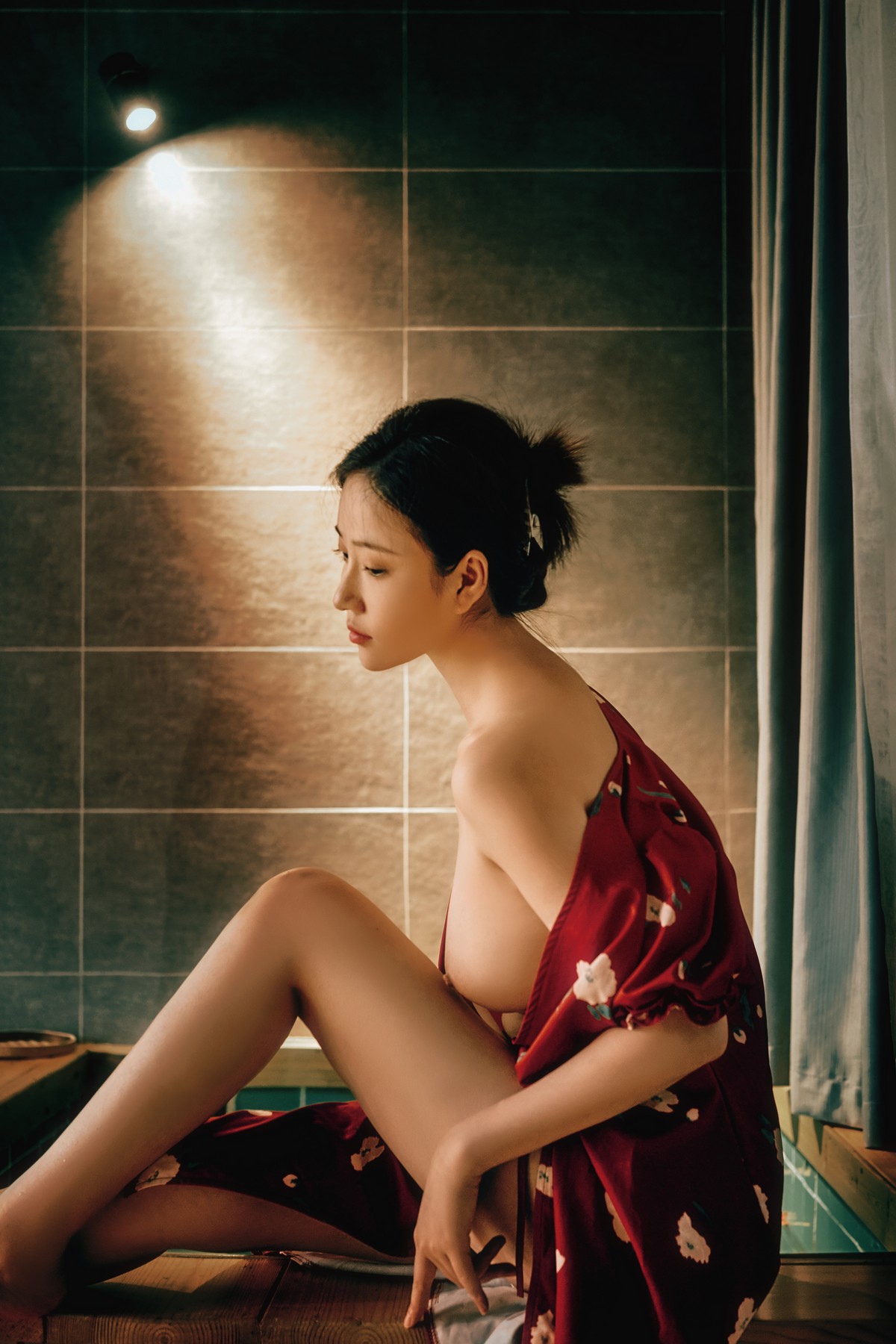 年年nnian 沐秋主题写真 氛围感少女图集插图3