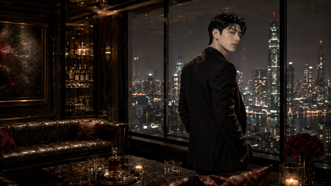 Yi Qiyue and the private room of the nightclub