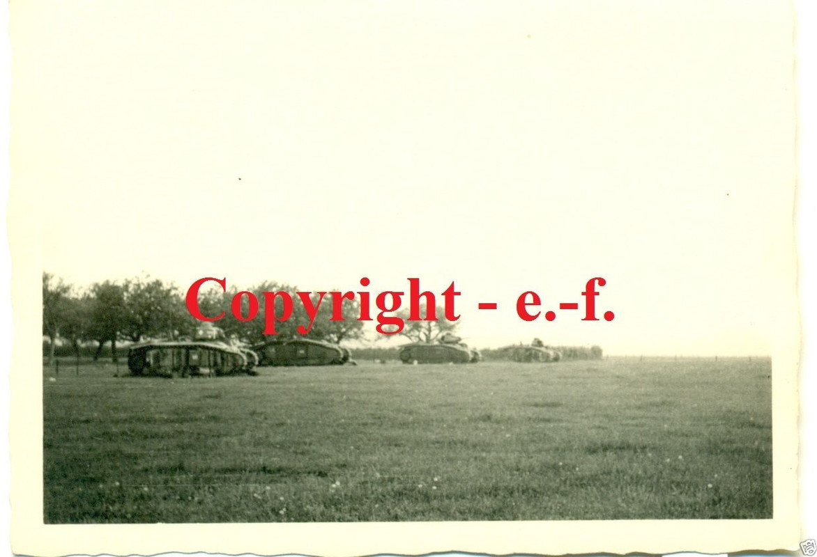 FOTO - PANZER - Französische Panzer CHAR 1b -ROG