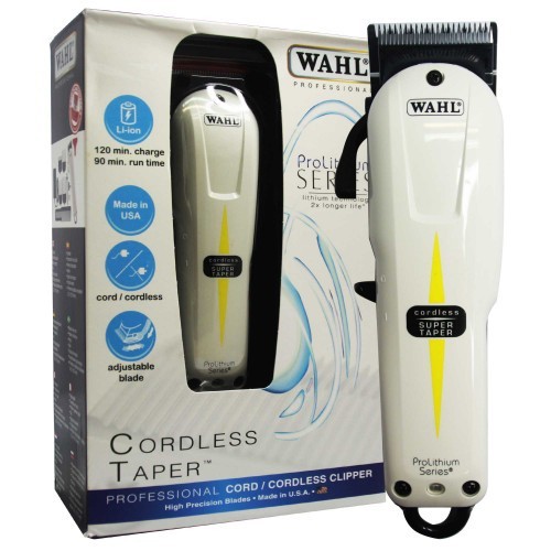 wahl cordless taper prolithium series