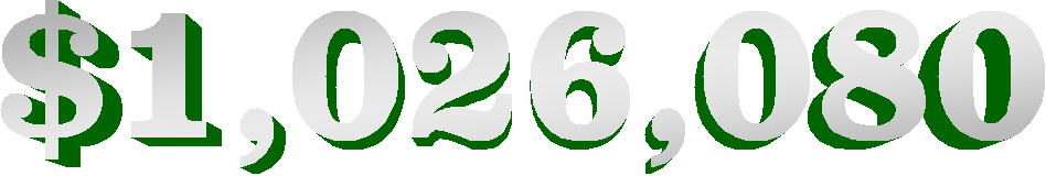 Post-Bonus Round Winning Total (seven digits)