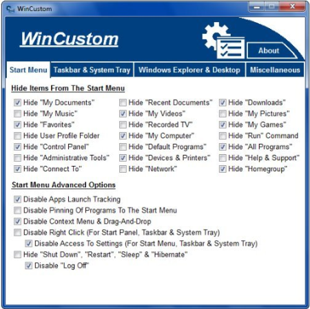 WinCustom 2.1.0.0