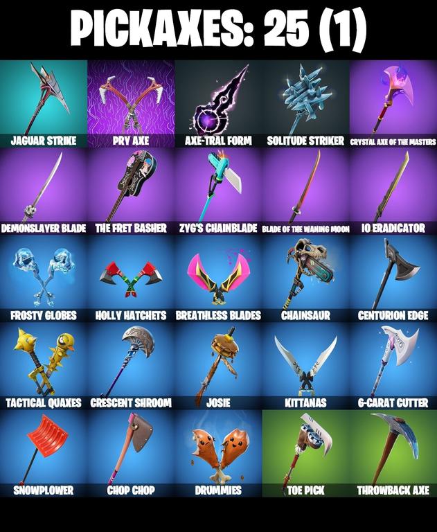 pickaxes comp