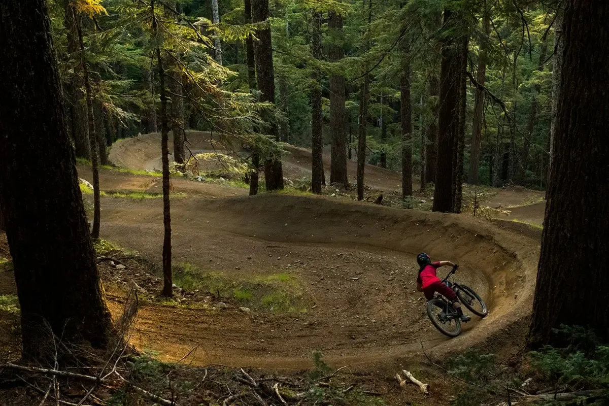 i-8 Велосипедный центр-парк Уистлер Маунтин мекка для горных байкеров