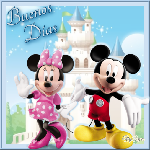 Mickey y Minnie  Dias