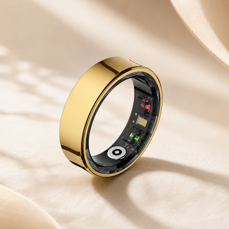 Smart ring charging case