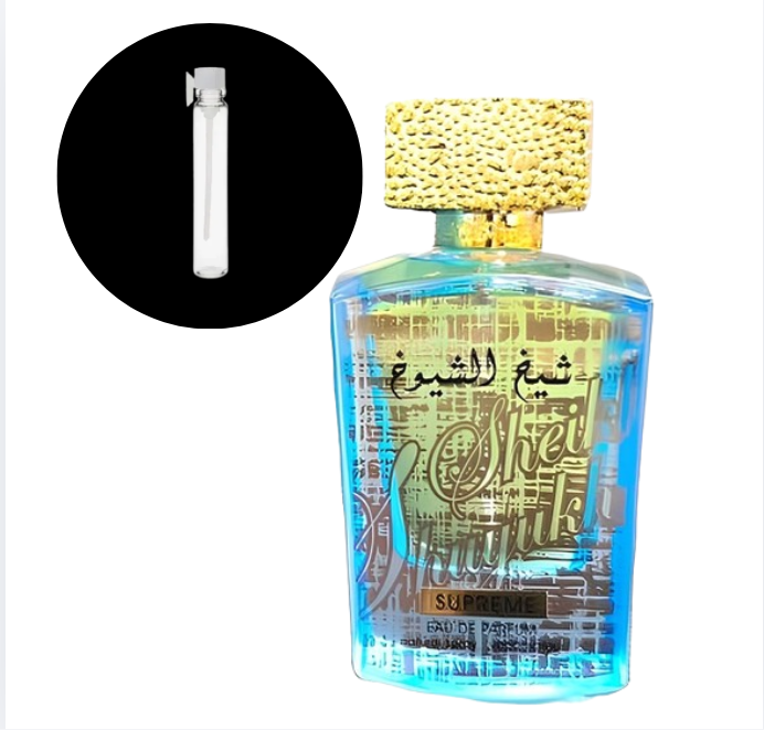 Sheikh Al Shuyukh Supreme Lattafa Perfumes