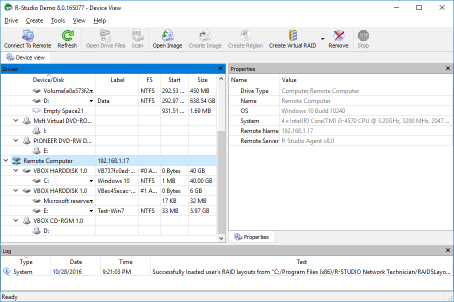 Data Recovery Over Network 4