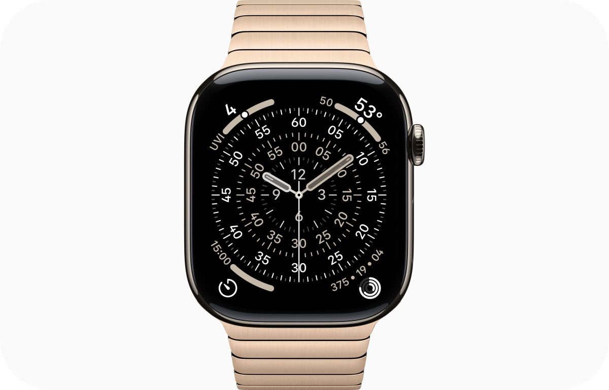 Apple Watch Series 11 Gold Titanium
