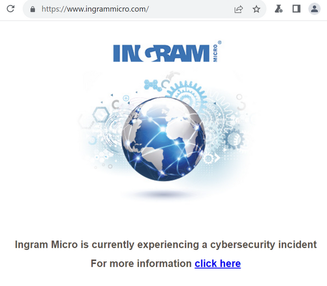 Ingram Micro Cybervorfall