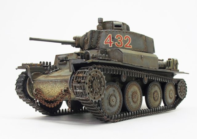 Maquette Revell/Italaerei Char Allemand Pz.Kpfw. 38(t) - Échelle 1/35, Occasion Jamais Montée