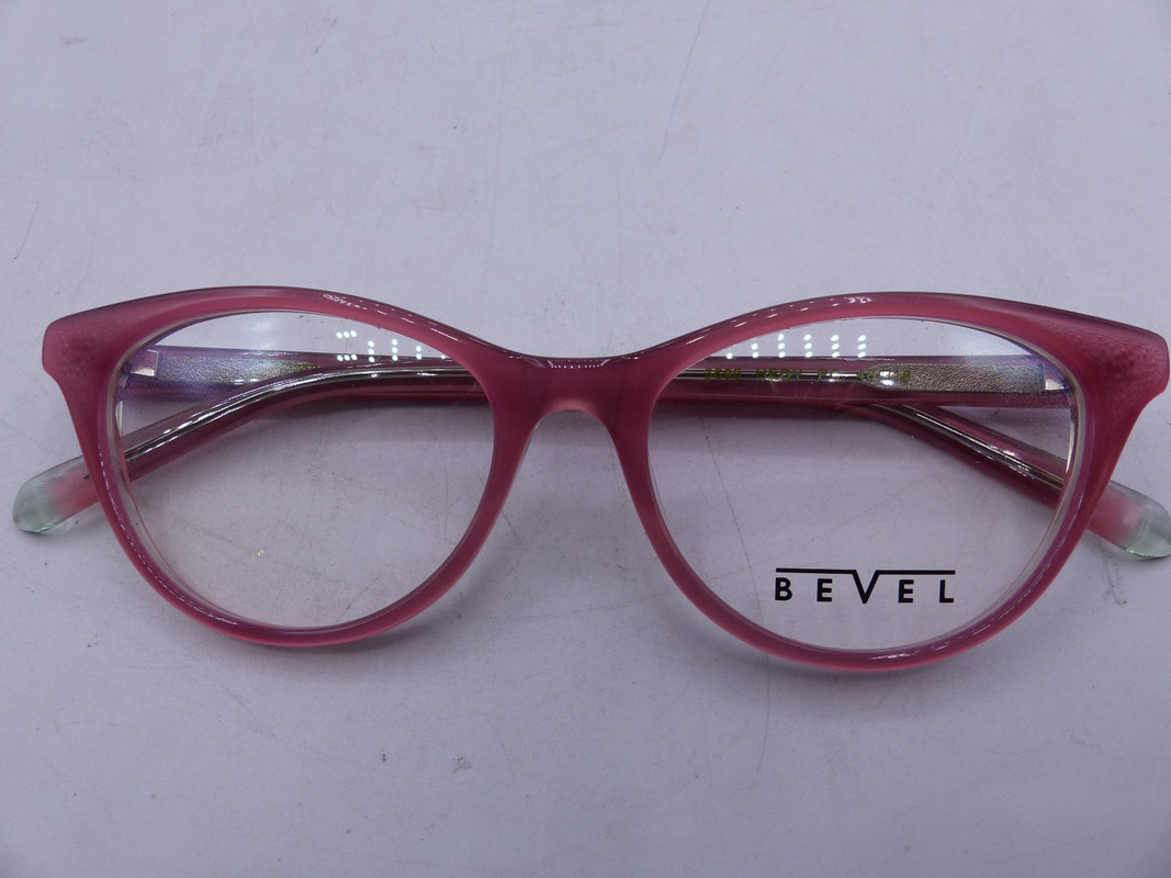 BEVEL 3690 HEDY PASTEL CHERRY WOMENS EYEGLASSES FRAMES SIZE 48-16-135