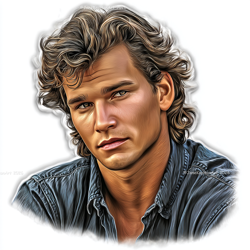 u7722183643 Patrick Swayze as a sticker cool style profile 68fd6ff0 0763 4075 8005 3fa911279eab 1