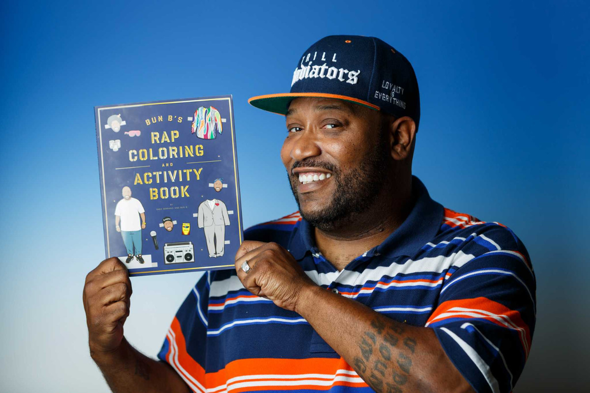 Bun B's book: Rap Coloring Book