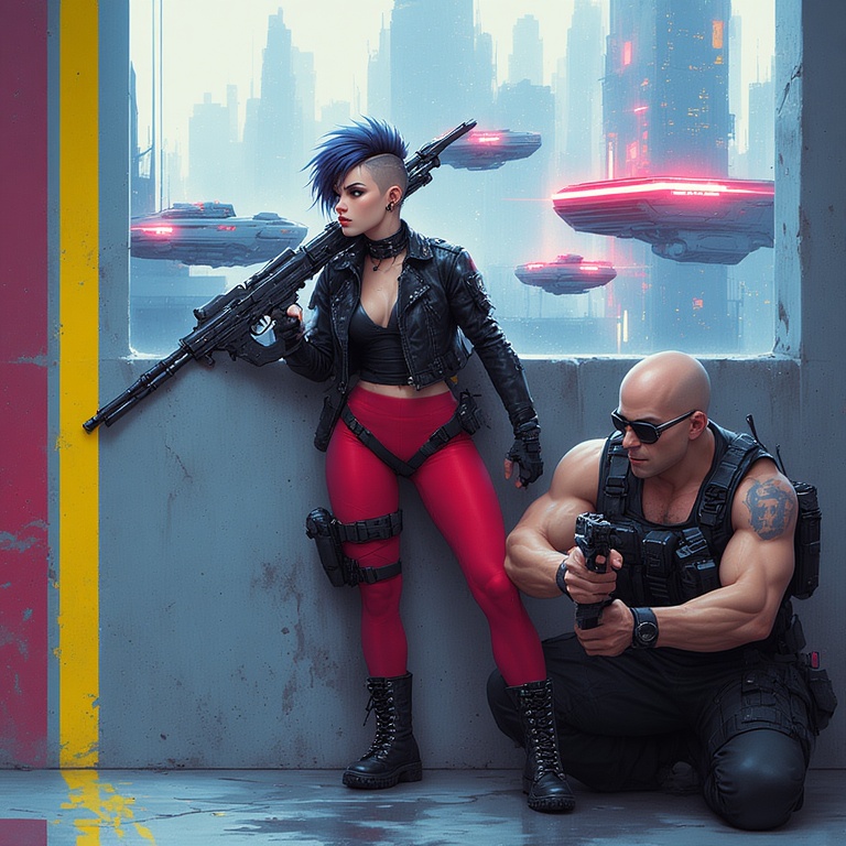 Two-futuristic-armed-individua-(12)