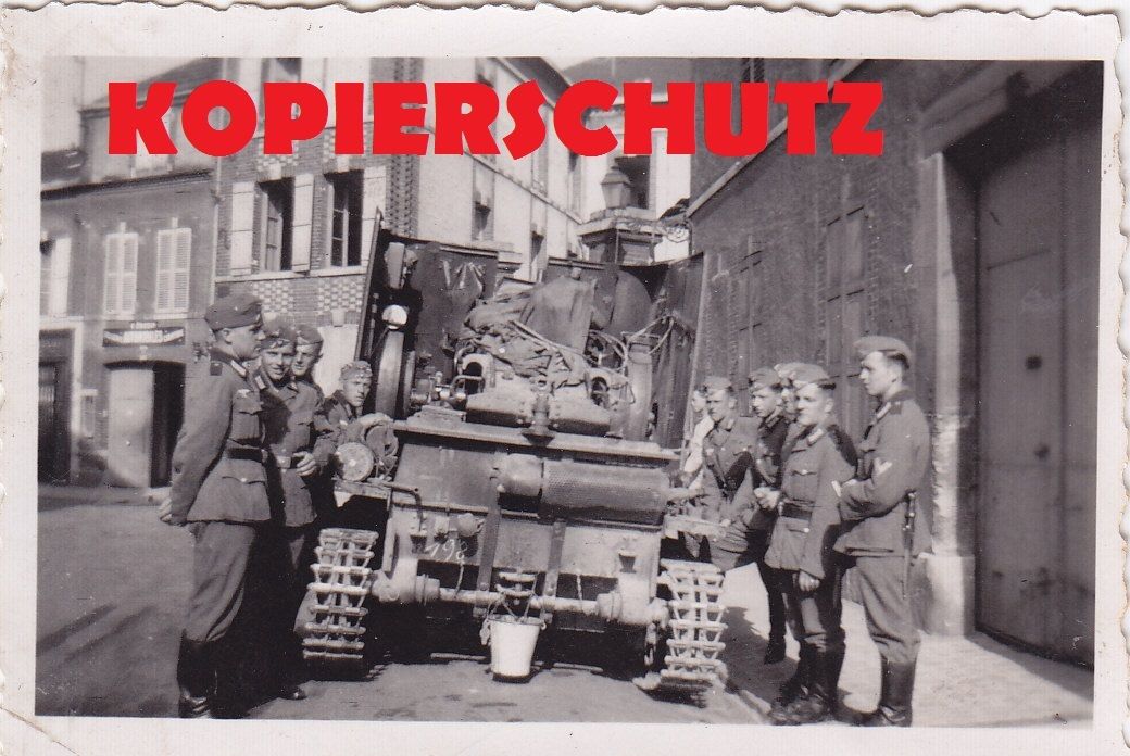 Panzerjäger I SFL Selbstfahrlafette von hinten D