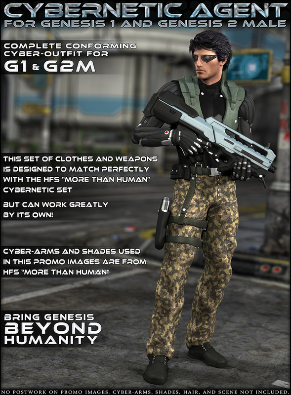 HFS More Than Human: Cybernetic Agent