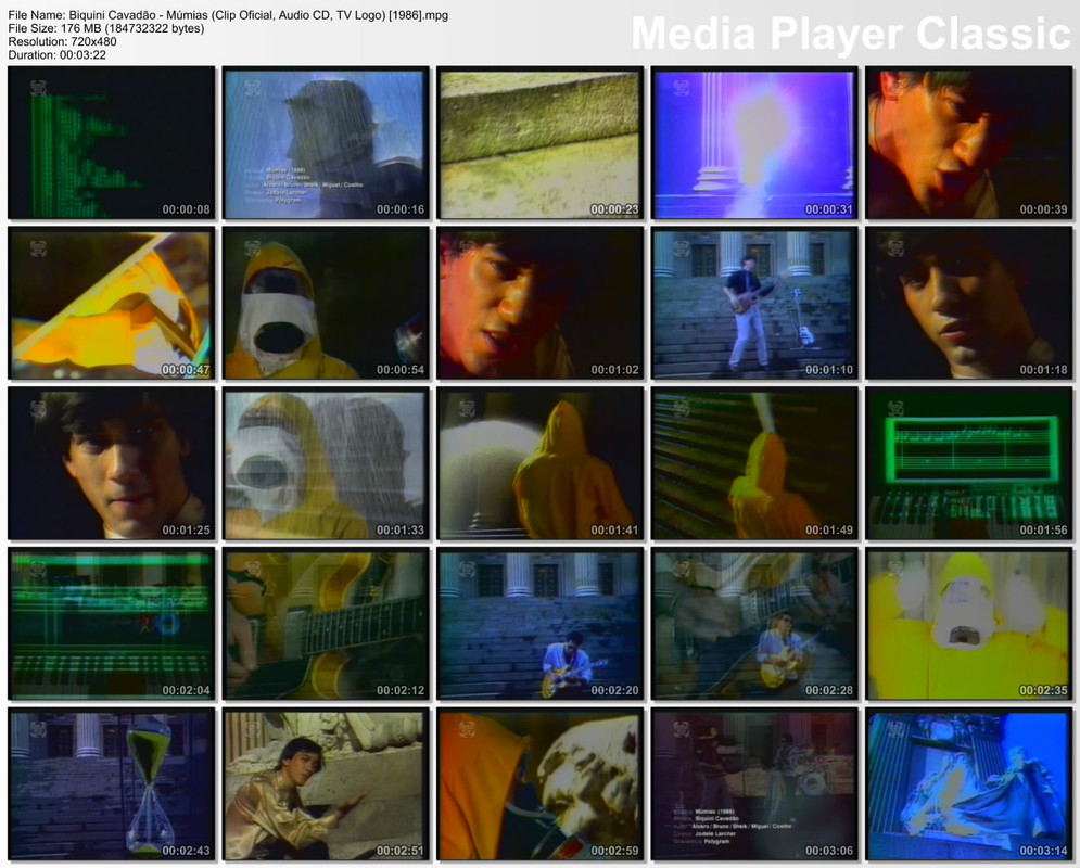 Biquini Cavadão - Múmias (Clip Oficial, Audio CD, TV Logo) [1986]