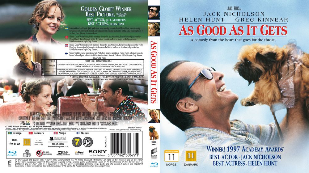 Re: Lepší už to nebude / As Good as It Gets (1997)