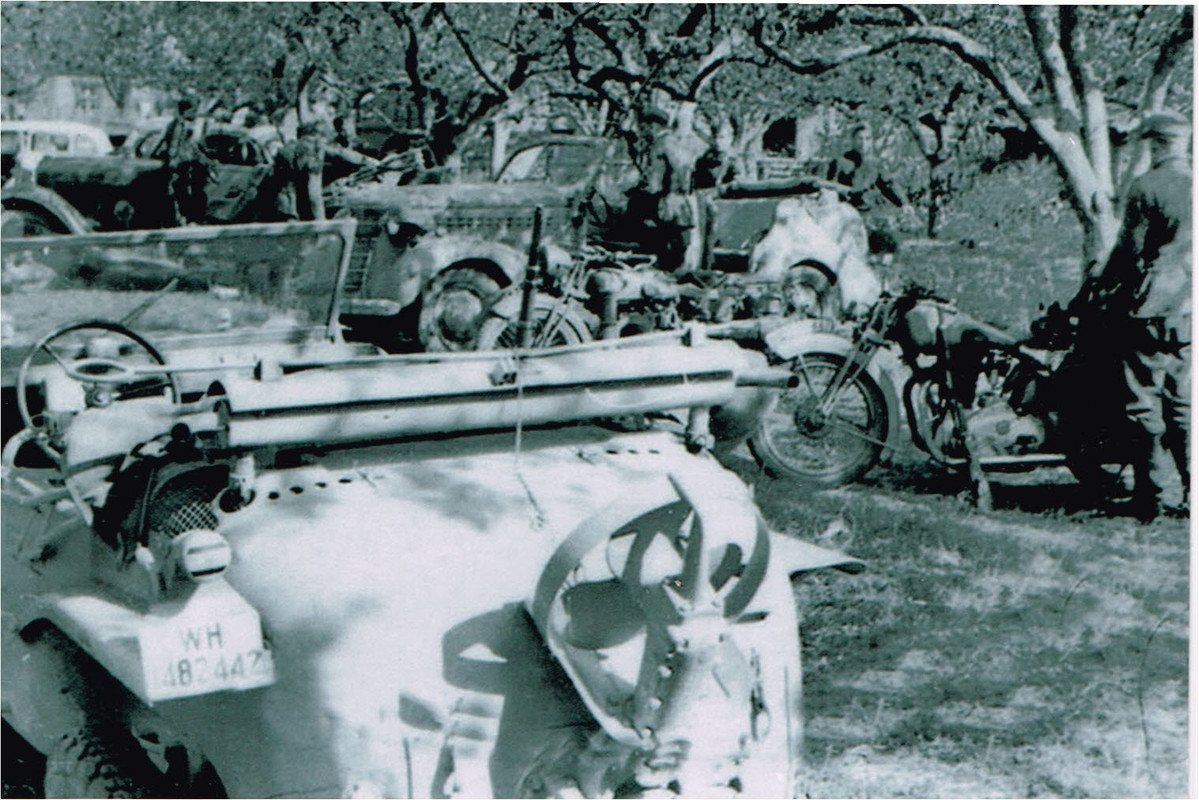 WK2 Foto WWII Schwimmwagen VW 166 Volkswagen Küb