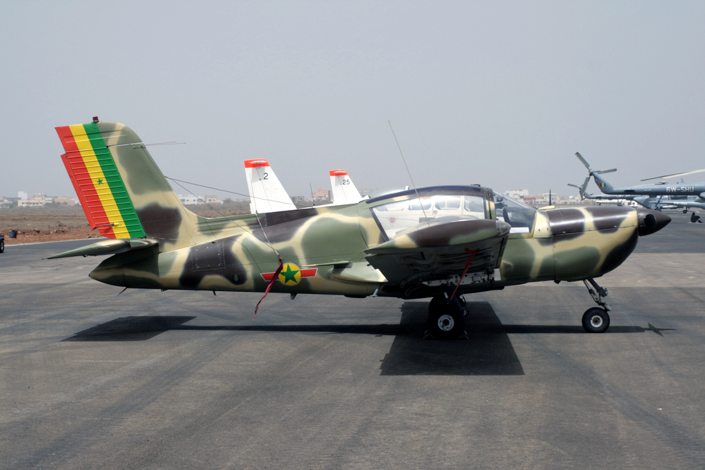 FTB.337G Rallye 6W-SAV (cn3380) of the Armée de l'Air du Senegal 2008