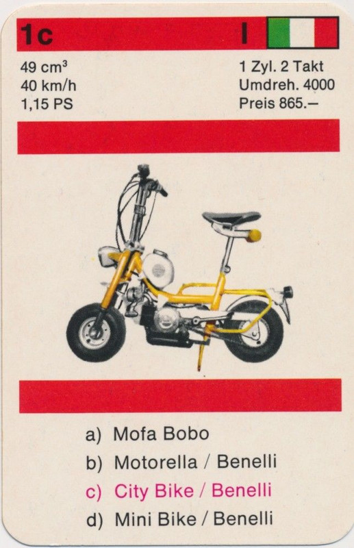 Vintage-Single-Card-Benelli-City-Bike