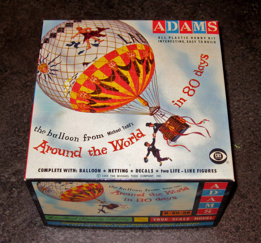 Adams "Around the World in 80 Days" La Coquette Balloon Box