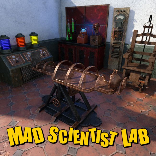 mad scientific lab for ds i