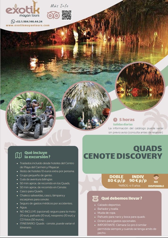 Ofertas Excursiones en la Riviera Maya - Exotik Mayan Tours - Foro Guías y Excursiones
