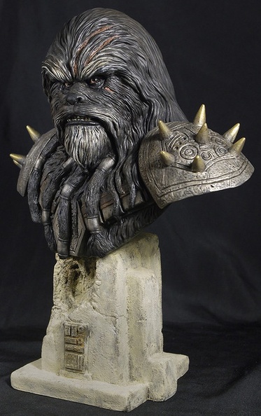 The Black Krrsantan Wookiee Bounty Hunter Gillman Productions