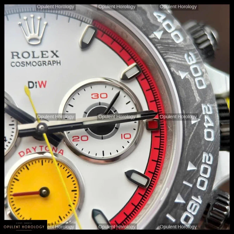 Rolex Daytona DIW Ferrari White Carbon Case Chronograph 40mm