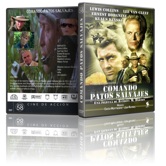 Comando Patos Salvajes [DVD9Full][Pal][Cast/Ing/Fr/Ale/It][Sub:Nó][Acción][1984]