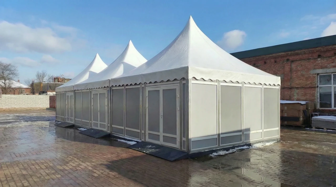 Аренда шатров и оборудования для гримерных