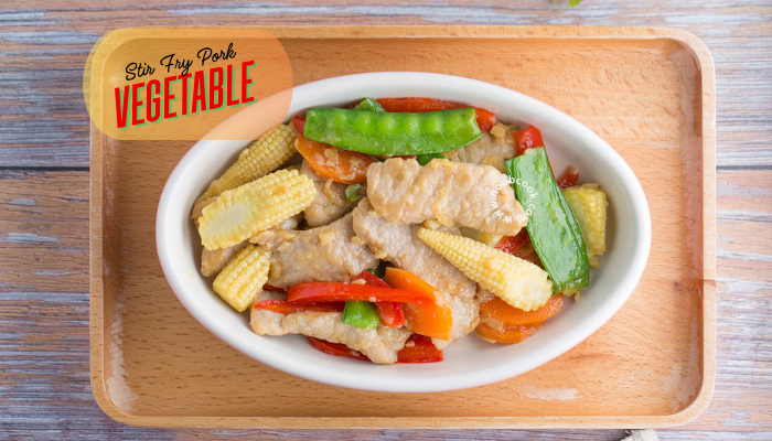 Stir Fry Pork and Vegetable