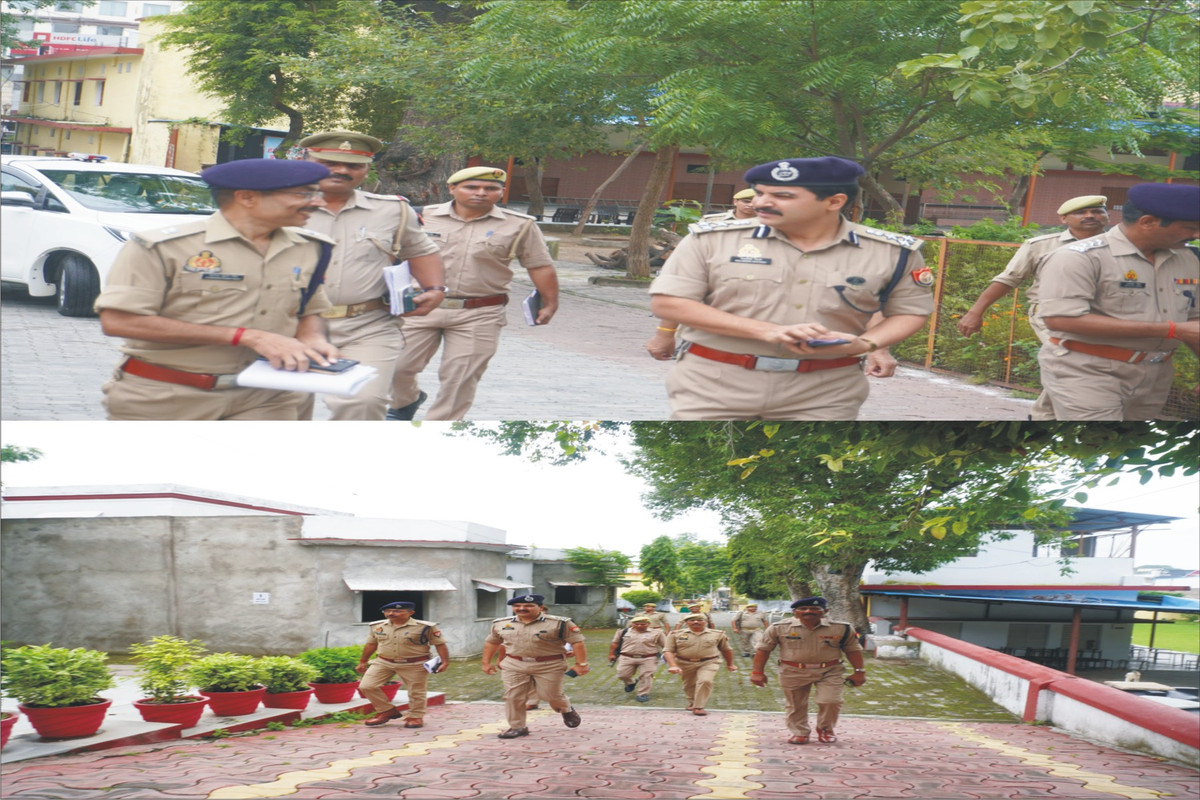  पुलिस उपमहानिरीक्षक झाँसी परिक्षेत्र झाँसी  कलानिधि नैथानी महोदय द्वारा  रेंज के जनपदों में आयोजित 