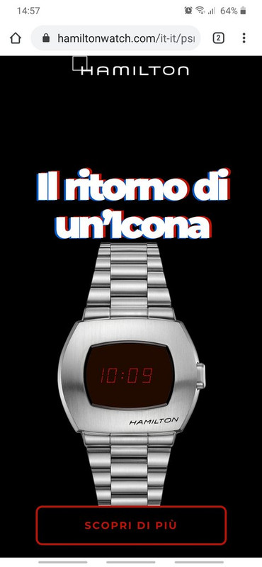 Hamilton Pulsar PSR - Watchrules - Forum Orologi