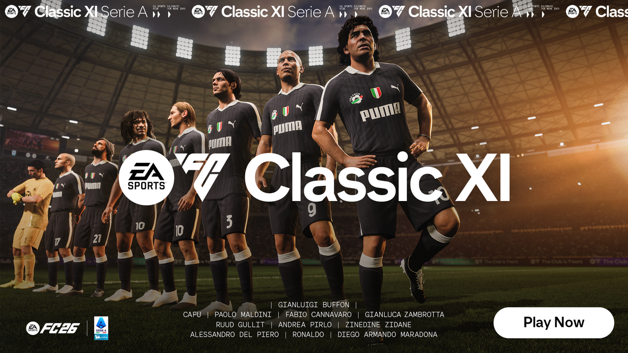 EA SPORTS FC 26 revive la historia del fútbol con los equipos Classic XI