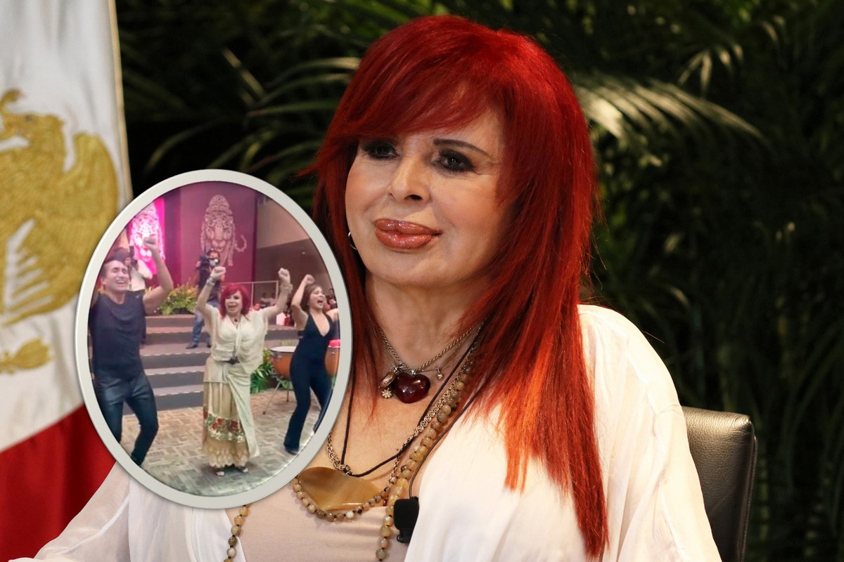 Layda Sansores da su primer informe cantando y bailando al ritmo del 