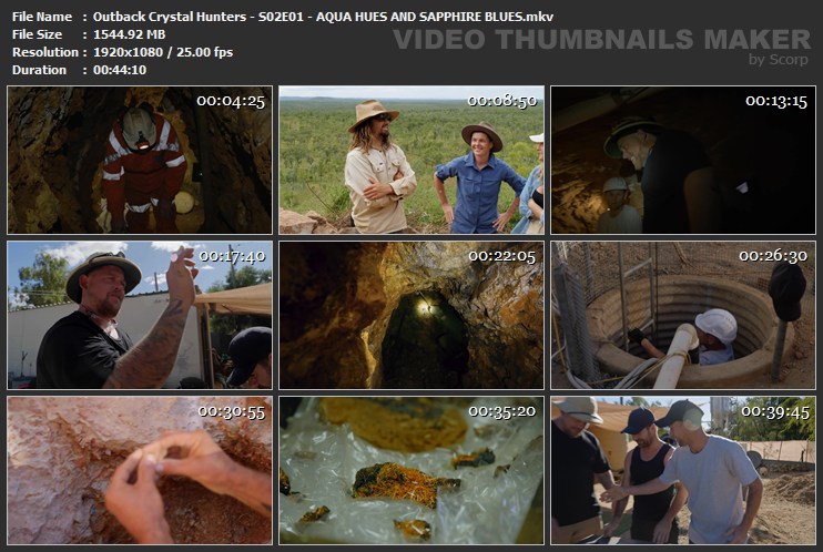 Outback Crystal Hunters S02E01 AQUA HUES AND SAPPHIRE BLUES mkv