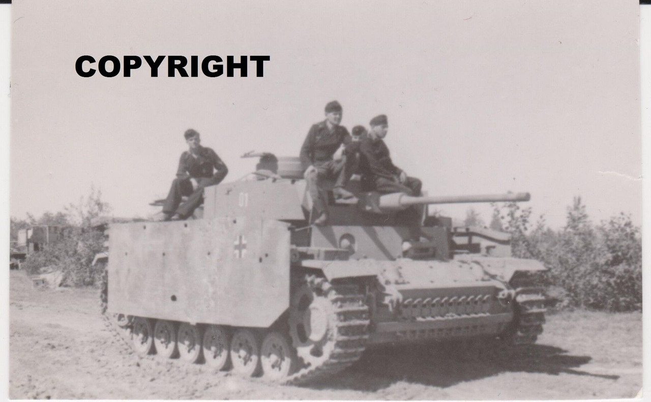 Orig.Foto Panzer III Seitenschürzen- Afrika bei 