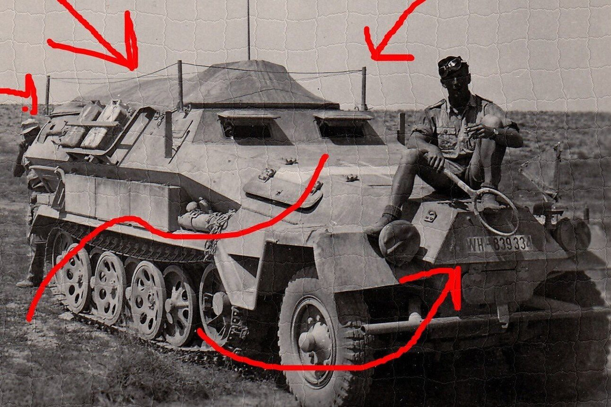 Spähwagen Sd.Kfz. 251   Afrikakorps
