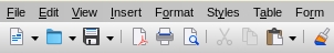libreoffice save icon