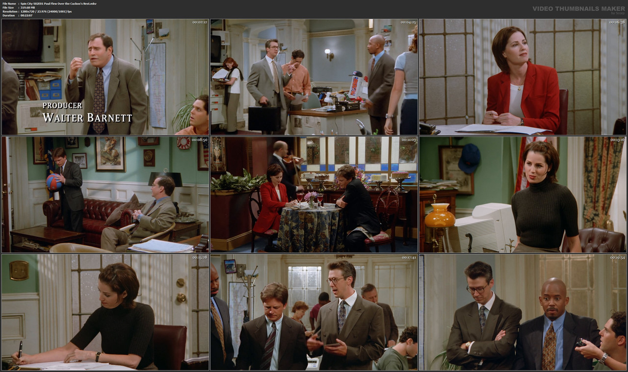 Spin City S02E01 Paul Flew Over the Cuckoo's Nest.mkv