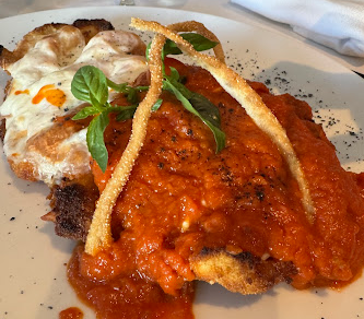 Milanesa De Pollo A La Napolitana