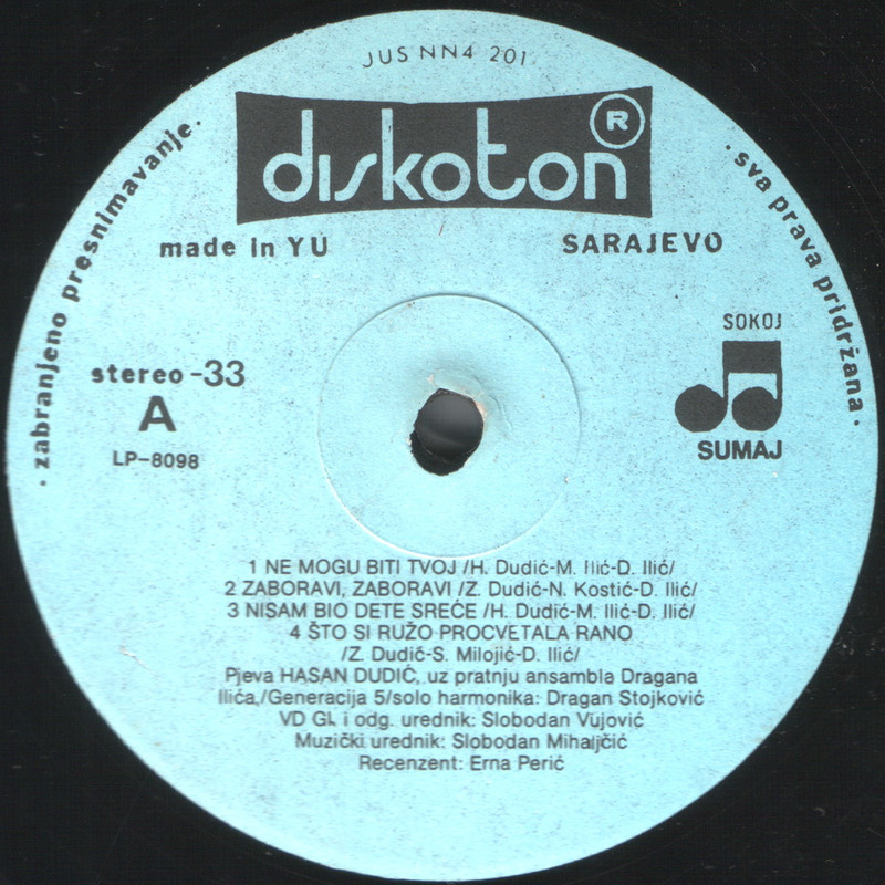 Hasan Dudic 1983 sA