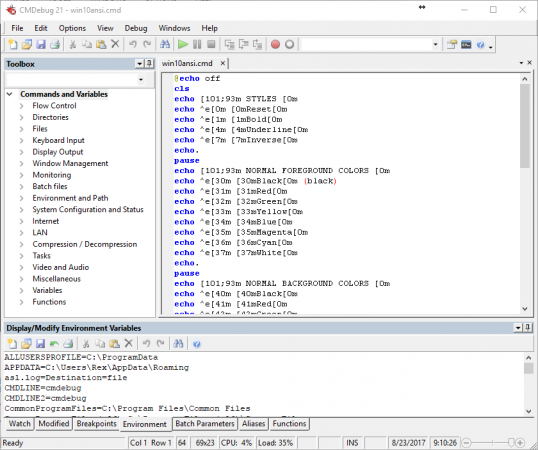 JP Software CMDebug 30.00.8 (x64) Multilingual