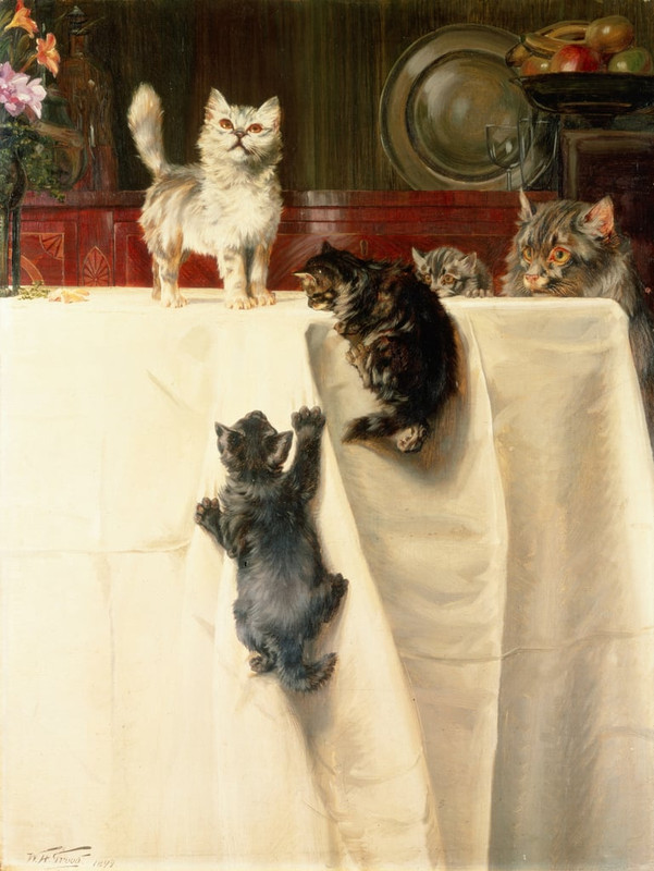 1-William_Henry_Hamilton_Trood_-_Cats_-_(MeisterDrucke-198225)