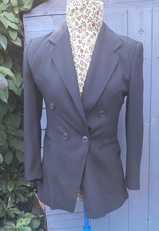 Black Smart Suit Jacket - Adult 12