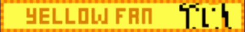 Yellow fan