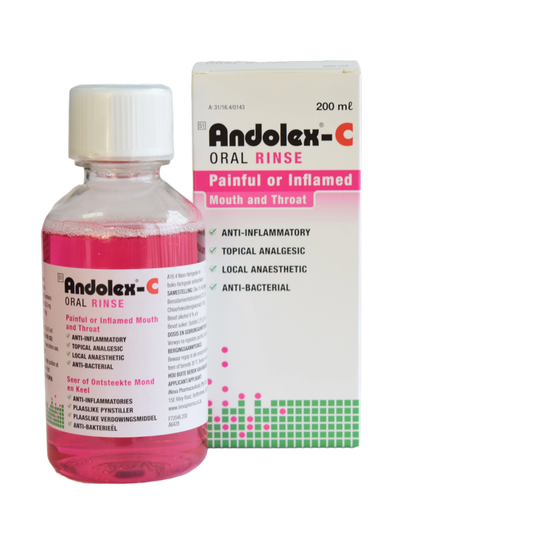 Andolex C Oral Rinse 200Ml